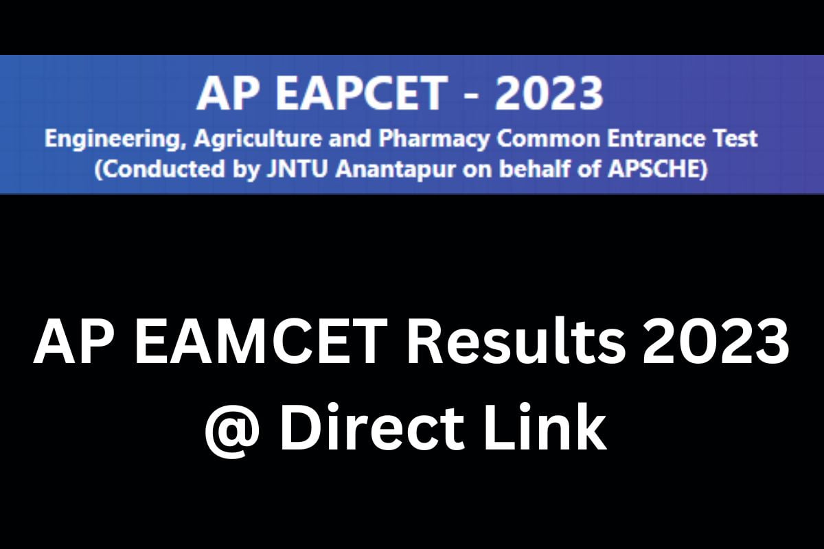 AP EAMCET Results 2023 @ Direct Link